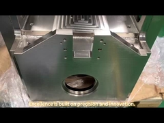 Partes usinadas de aço inoxidável e de latão