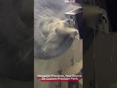 Partes usinadas de aço inoxidável e de latão