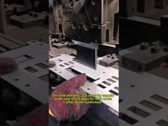 Processamento de chapas metálicas, usinagem CNC, corte a laser