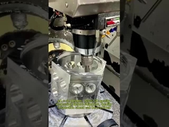 Partes metálicas de precisão de usinagem CNC