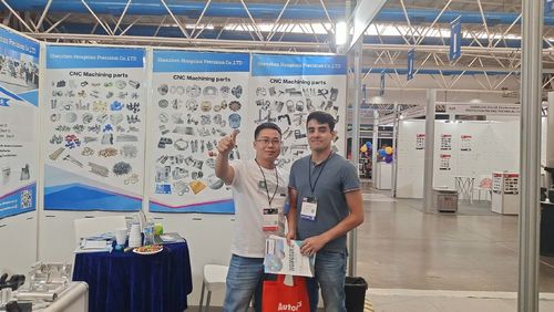 Últimas notícias da empresa sobre Os expositores da Hongsinn apresentam as mais recentes tecnologias e produtos inovadores na Exposição Mexicana de Processamento Personalizado