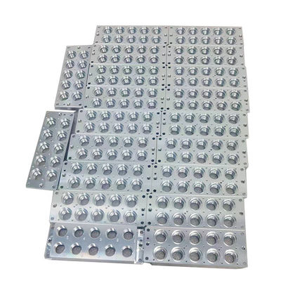 Bom preço Partes de usinagem CNC de alumínio Fabricação de precisão com processo de desbarramento on-line