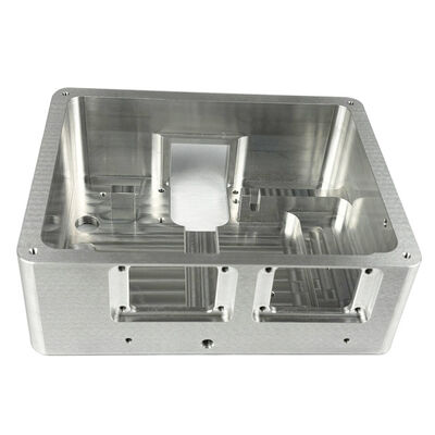 Peças de Alumínio CNC OEM Feitas Sob Medida Criadas por Usinagem CNC e Processo de Rebarbação Componentes de Alumínio Personalizados para Industrial