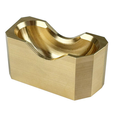 Bom preço Bloco de sela de latão de máquina CNC personalizado. on-line