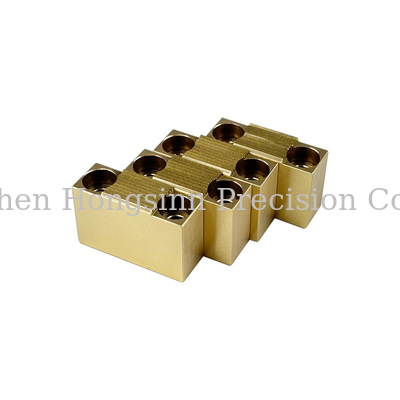 Bom preço Peças de fresagem CNC de latão de alta precisão com cor personalizada e serviço OEM / ODM On-line